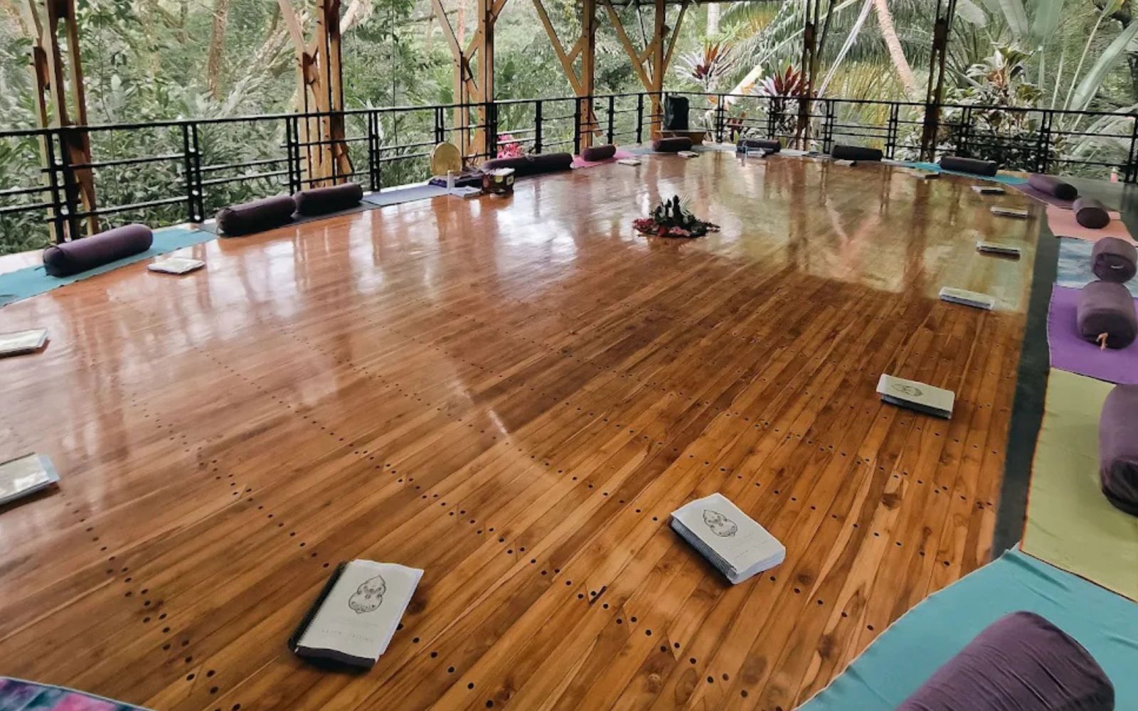 Costa Rica retreat center - The Sanctuary - Yoga Pagoda Training Room